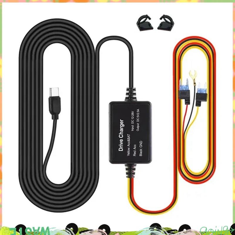 สําหรับ Hardwire Kit UP03 เฉพาะพอร์ต Type-C สําหรับ A810 X200 Omni M500 24H ที่จอดรถ Monitor Power L