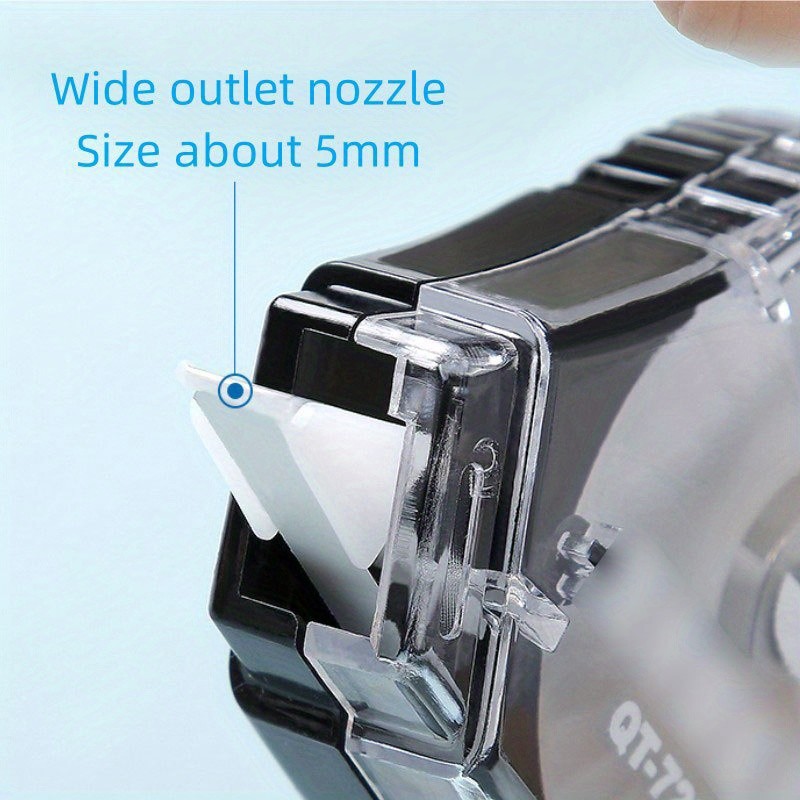 6 ชิ้น 5 mm เทปลบคำผิด ลิควิดแบบเทป ปากกาลบคำผิดแบบเทป สําหรับอุปกรณ์การเรียนและสํานักงาน - รูปที่ 4