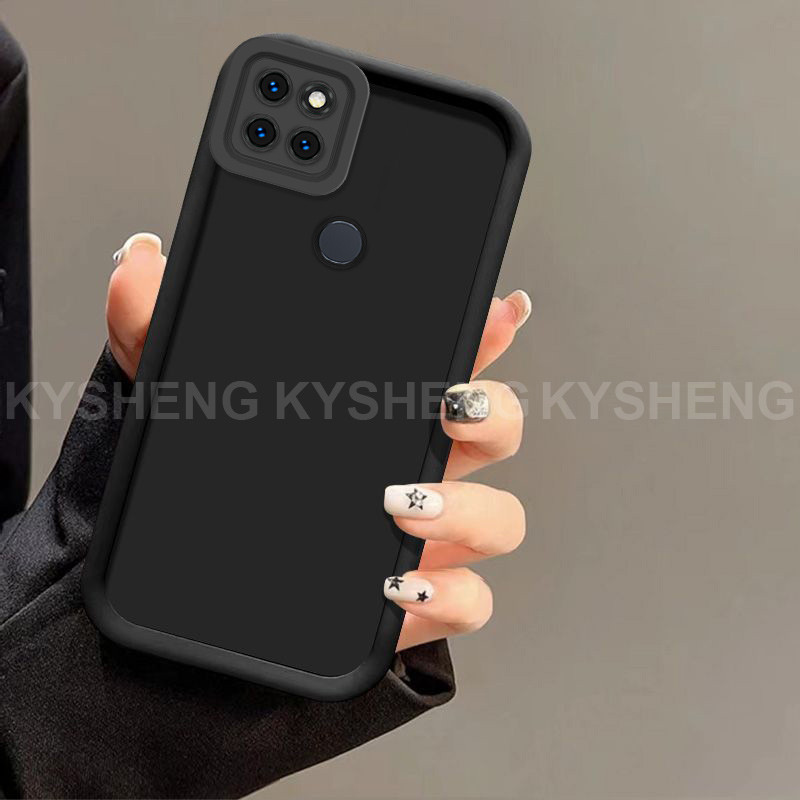 สําหรับRealme C12 C15 C25 C25S C21 C21Y C25Yเคสโทรศัพท์ชาร์จแม่เหล็กSimple anti DROPถุงลมนิรภัยซิลิโคนTPU soft shell 012 ราคา ถูกที่สุด ดีลบีเคเค แกลเลอรีภาพที่ 7