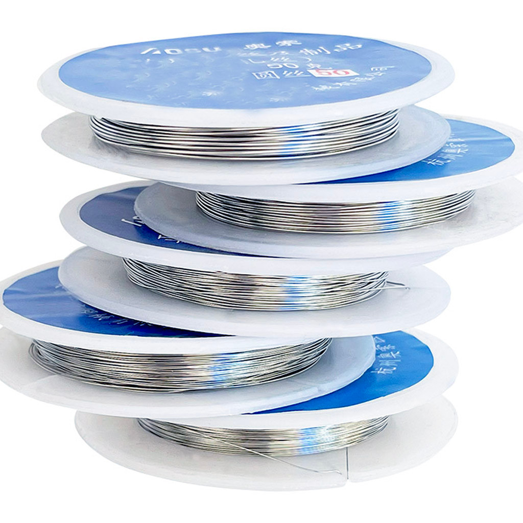 สายไฟสแตนเลส 0.20 0.25 0.30 0.40 .0.50 1 ม้วน