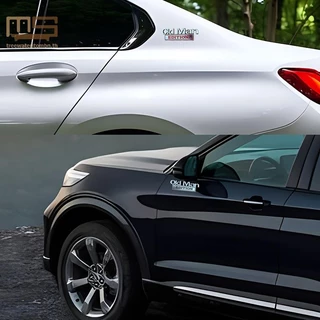 Tt รถ 3D โลหะ Chrome สติกเกอร์สัญลักษณ์ OLD MAN EDITION Badge โลโก้รถ Trunk Body ประตูจัดแต่งทรงผม Decals สติกเกอร์อุปกรณ์เสริมอัตโนมัติ mbn
