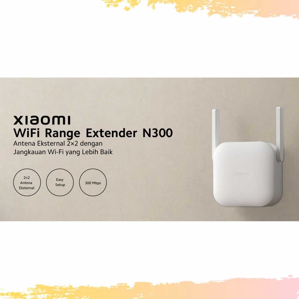AH - Xiaomi WiFi Range Amplify Extender 300Mbps - N300