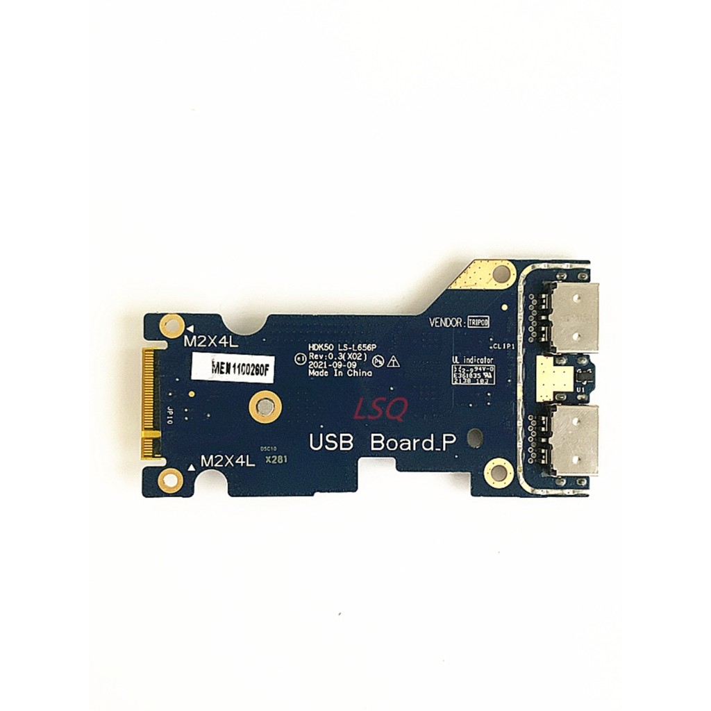 Dell Dell G15 5520 5521 G16 7620 บอร์ดเสียง LS-L656P 02P0CY