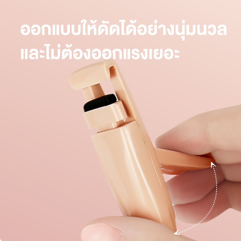 Oni Portable Eyelash Curler & Eyelash Comb Set โอนิ เซทที่ดัดขนตาและหวีขนตา. ราคา ถูกที่สุด ดีลบีเคเค แกลเลอรีภาพที่ 4