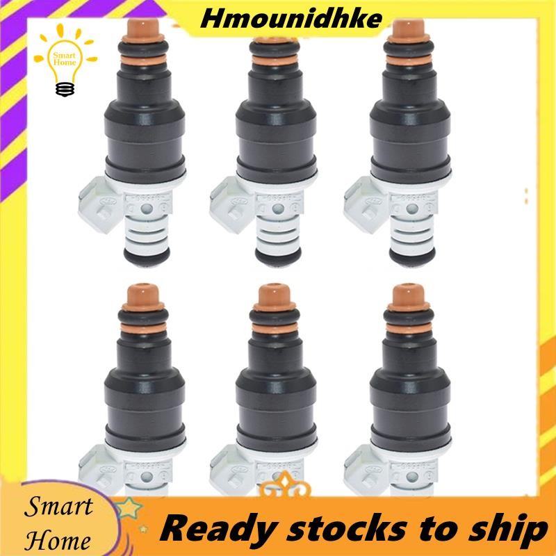 6 ชิ้นหัวฉีดชุด 822-11112 F1ZZ9F593B สําหรับ E150 Econoline Club Wagon 1992-1996 F1ZE- F1ZZ-9F593-B