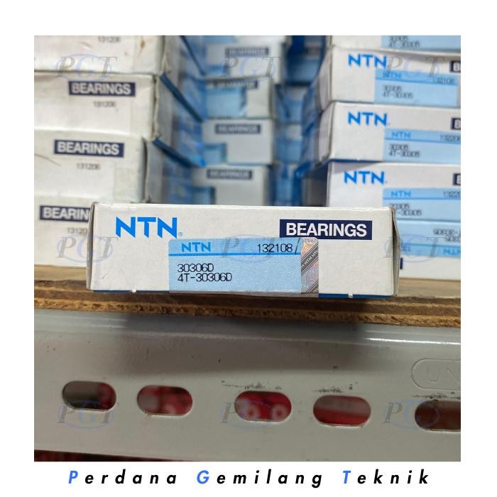 แบริ่งลูกกลิ้งเรียว 30306 D NTN