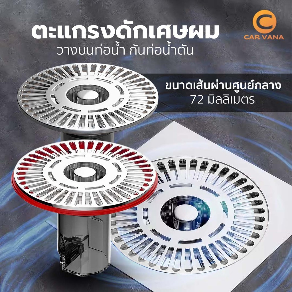 ตะแกรงกันกลิ่น อัพเกรดวัสดุ 3.0 ป้องกันเเมลง กันกลิ่น เเละสิ่งแปลกปลอม