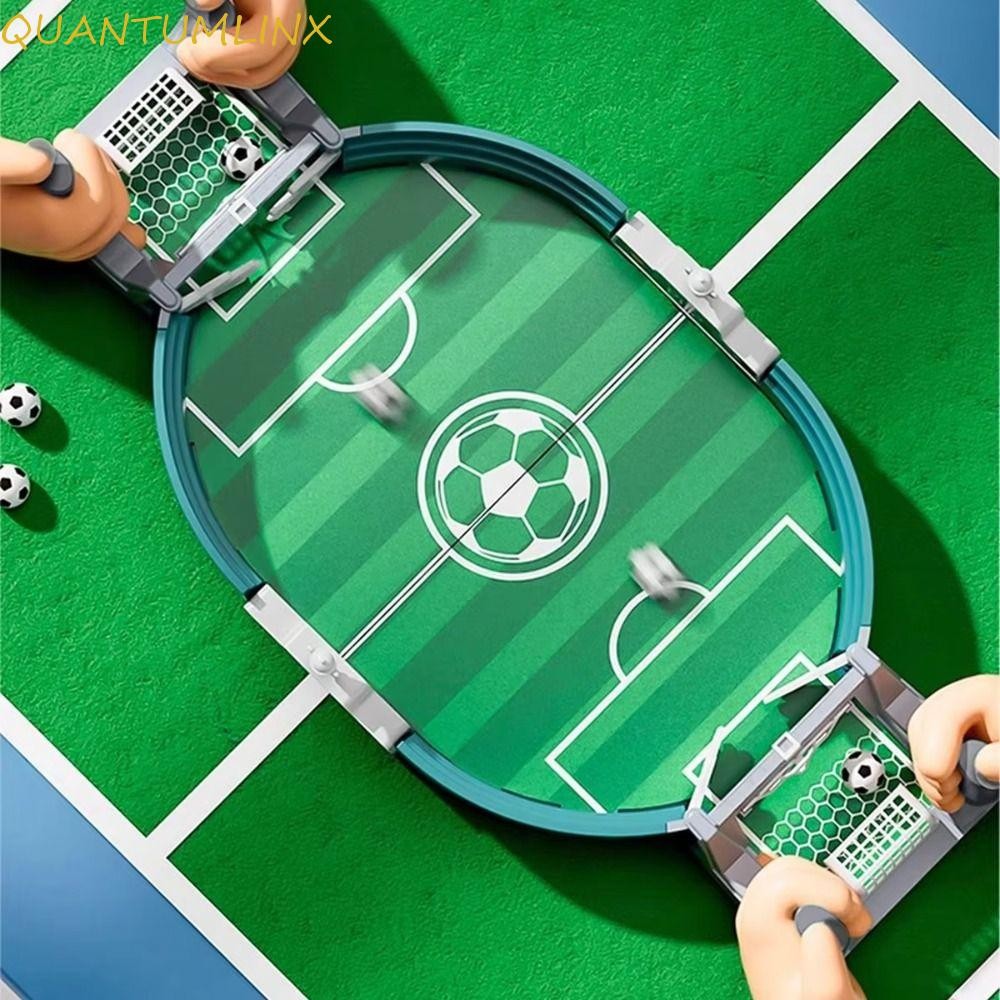 QUANTUML ของเล่นฟุตบอลบนโต๊ะ, Ejection Type Competitive Table Football Board Game, Soccer Game Innov