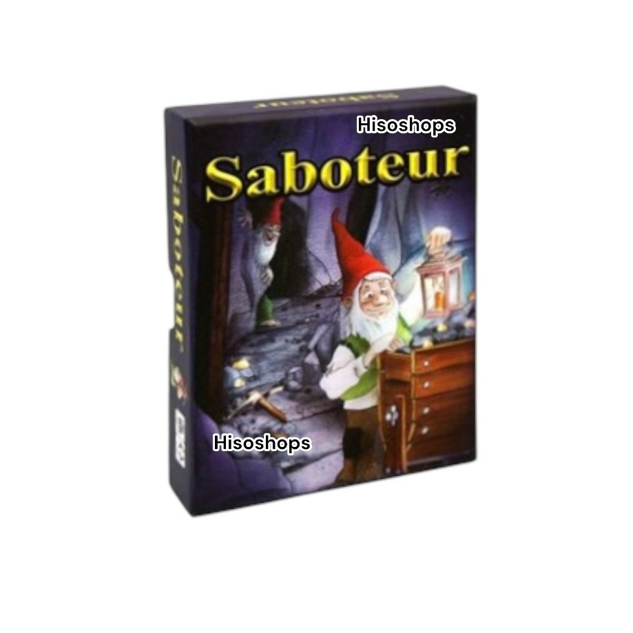 ร้านไทย!!! SABOTEUR BROAD GAME บอร์ดเกมซาโบทัวร์ การ์ดเกมส์ เพื่อนรักนักขุดทอง ภาค1 ช่วยสร้างความสนุ