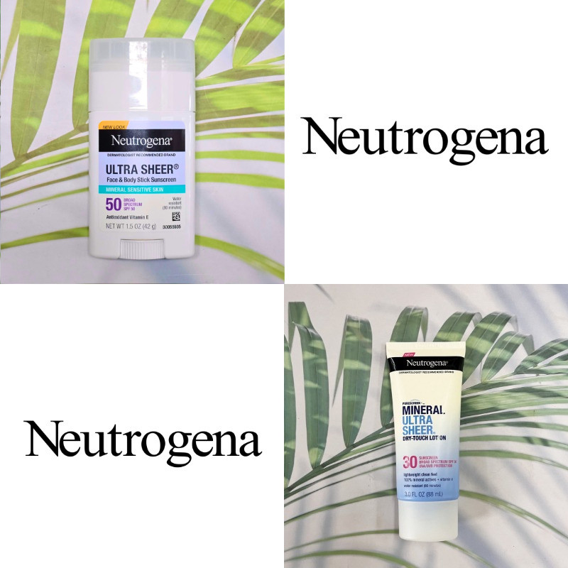 (Neutrogena®) Mineral Ultra Sheer Dry-Touch Sunscreen นูโทรจีนา ครีมกันแดด