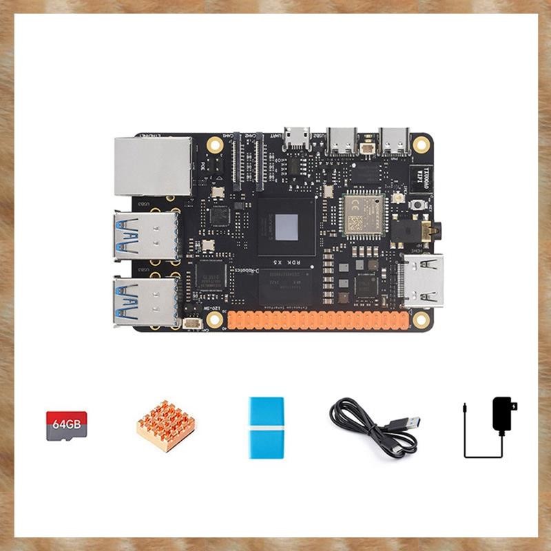 [KYG] ชุดพื้นฐานบอร์ดพัฒนา 4GB RDK X5 สําหรับคอมพิวเตอร์และหุ่นยนต์อัจฉริยะรองรับพลังงานคอมพิวเตอร์ส