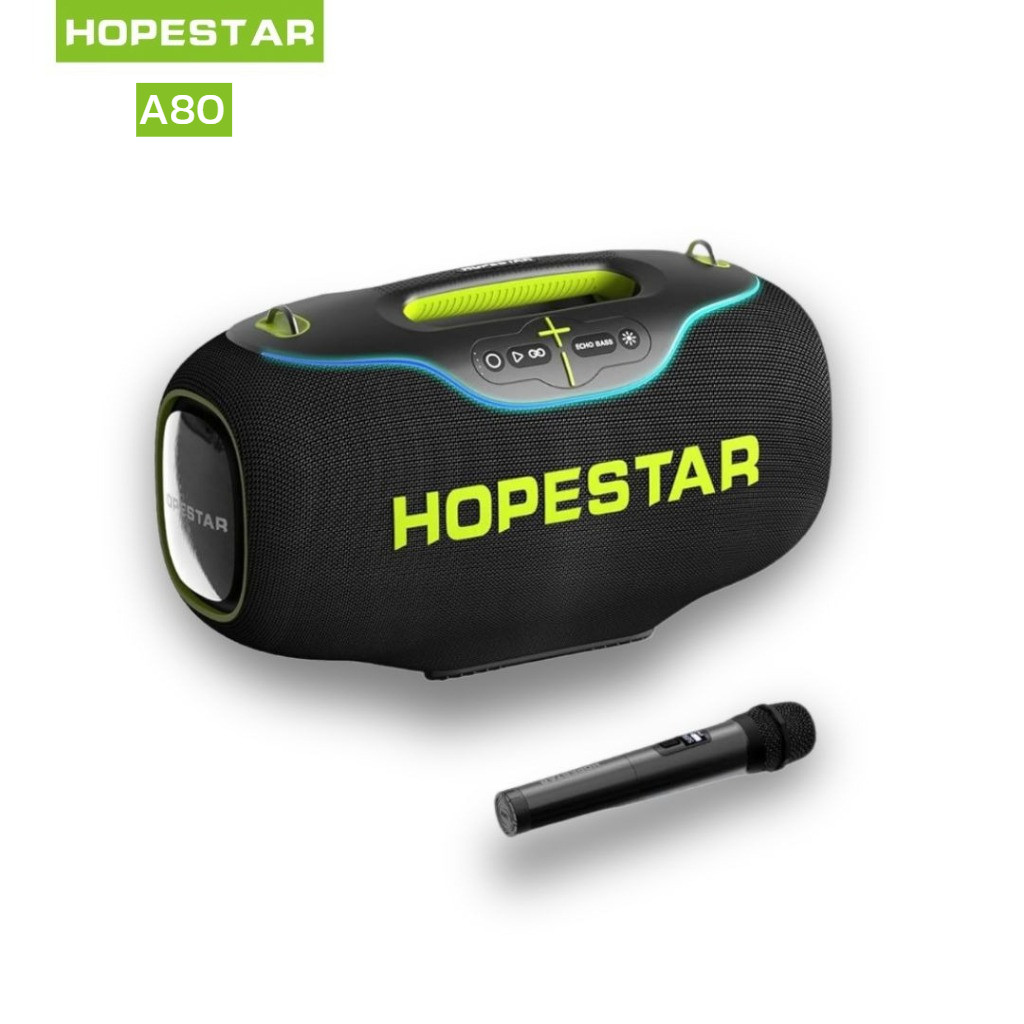 ลำโพง Hopestar A80 ลำโพงบลูทูธ 350W ลำโพง6ดอก มีไฟ RGB ปรับเบส3โหมด รับประกัน 1 ปี