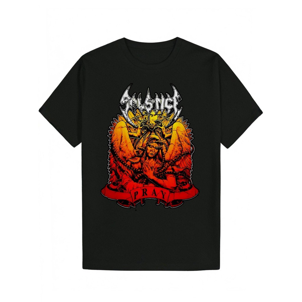 MATAHARI ผู้ชายสีดําโพลีเอสเตอร์เสื้อยืด Mythology & Sun Creature Motif Multi-Color O-คอสบายๆฤดูร้อน