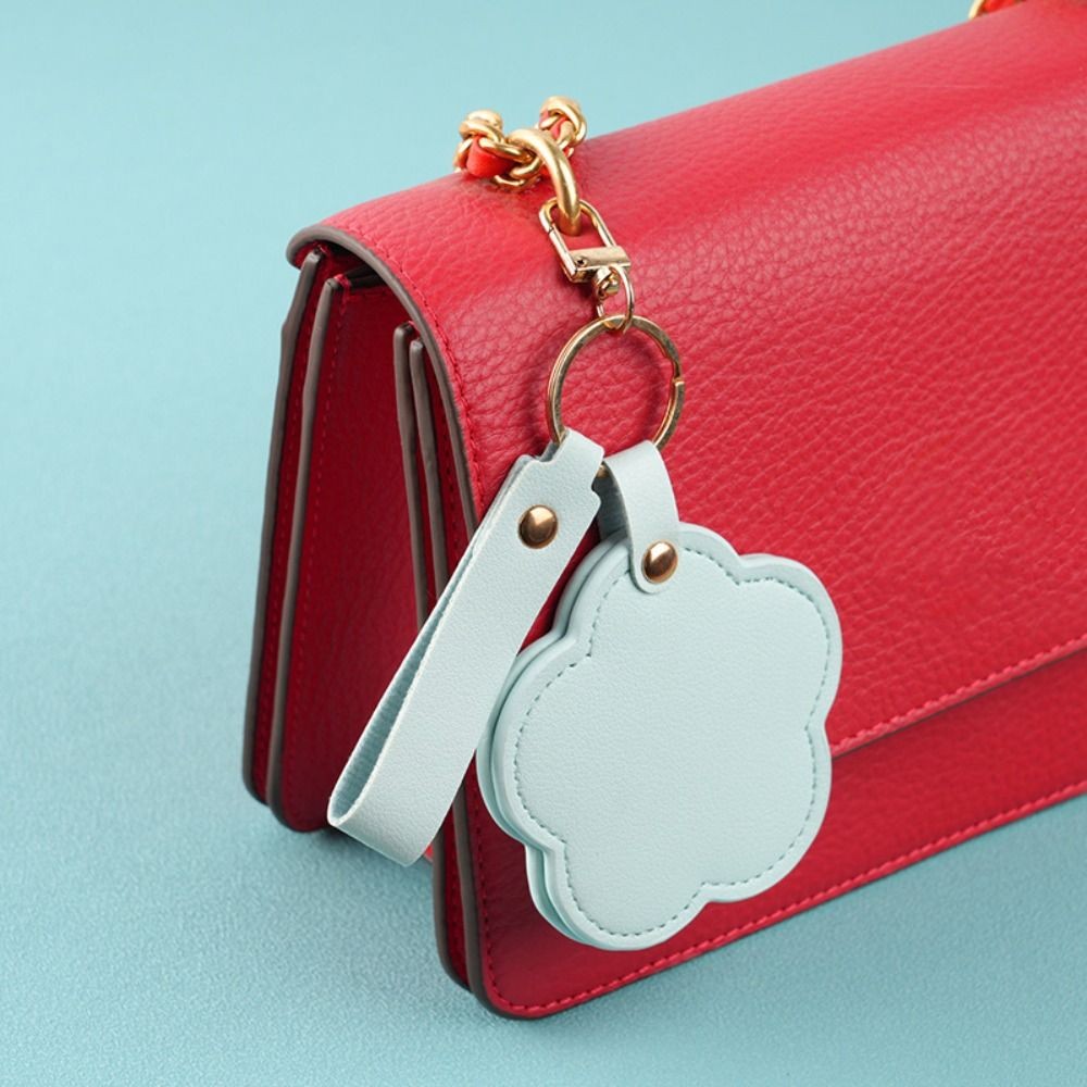 ยูมิร์ พวงกุญแจรูปดอกไม้,พวงกุญแจกระจกแต่งหน้าหรูหราอเนกประสงค์,หนัง ปู่ สร้างสรรค์กระเป๋าพกพาแขวนจี้ของขวัญ - รูปที่ 4