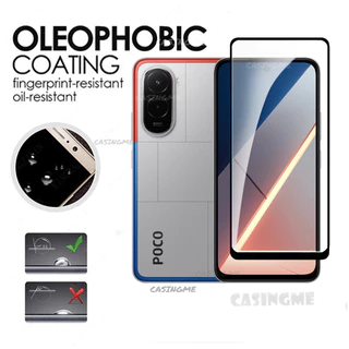 POCO M7 2025 4G ป้องกันหน้าจอโปร่งใสคลุมทั้งหมดฟิล์มสําหรับ POCO M7 POCOM7 M7 Plus M 7 Pro 4G 5G 2025 กระจกนิรภัยเลนส์กล้อง