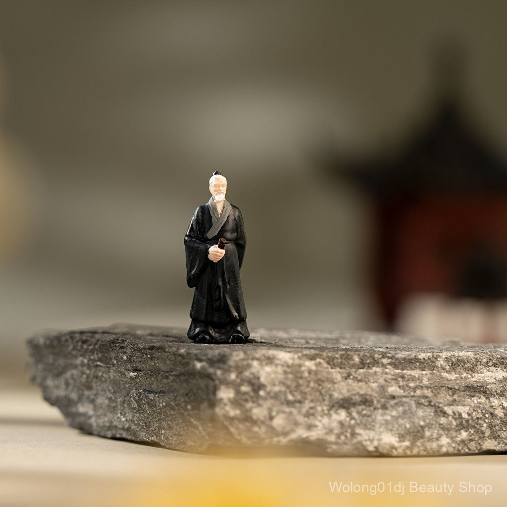 เครื่องประดับตกแต่งตู้ปลาภูมิทัศน์ไมโครสามารถจมอยู่ใต้น้ําตู้ปลาอาคารโบราณภูมิทัศน์สไตล์จีน