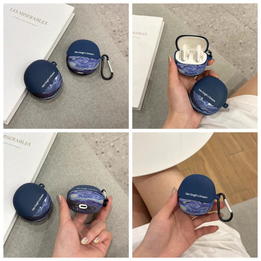 สําหรับ UGREEN HiTune S5 เคสซิลิโคนหูฟังน่ารักฝาครอบป้องกันกันกระแทกล้างทําความสะอาดได้หูฟังเชลล์ปลอ