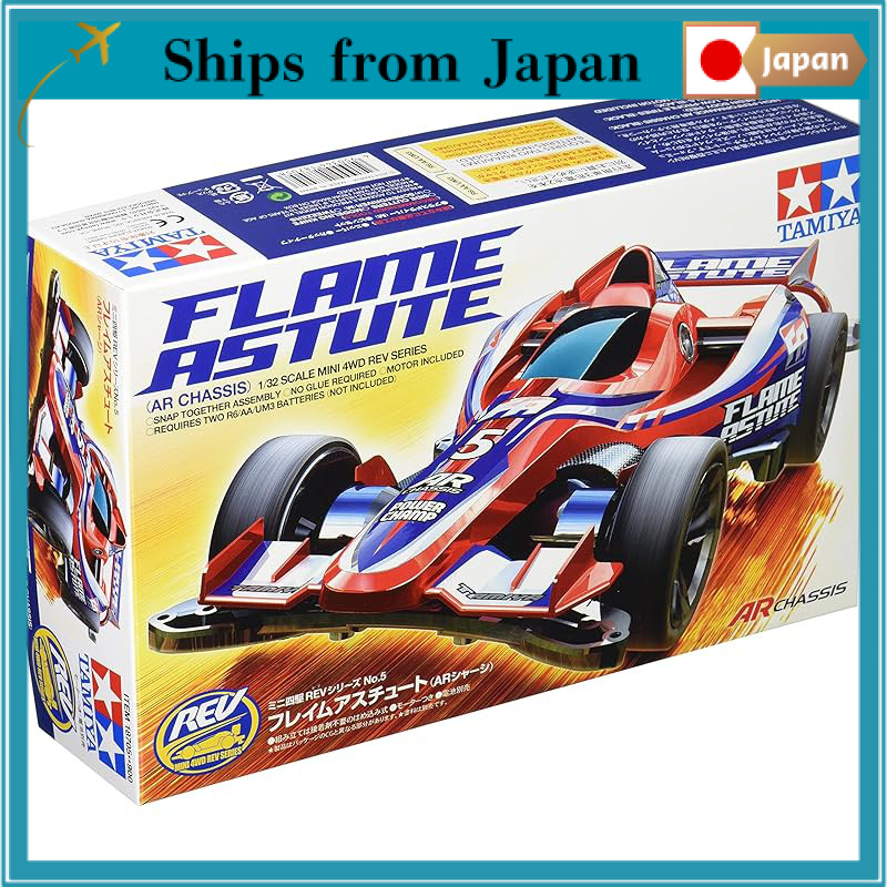 Tamiya Mini 4WD REV Series No. 5 Flame Astrute (AR Chassis) 18705