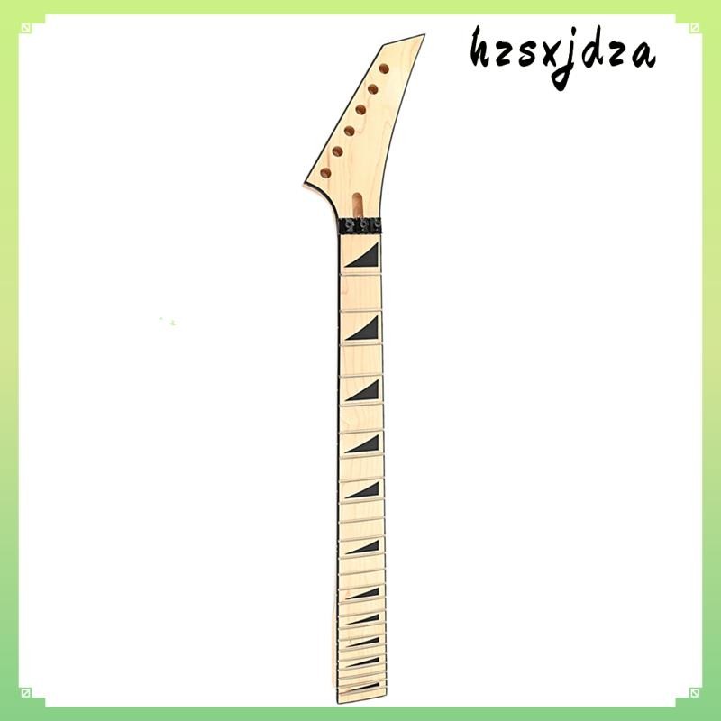 24 Frets กีตาร์คอ Maple Fingerboard พร้อม String ล็อคหัวขวาสําหรับ 6-String กีตาร์ไฟฟ้าคอเปลี่ยน hzs