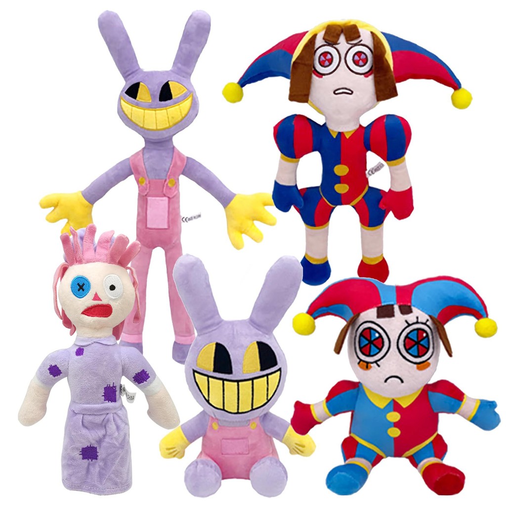 The Amazing Digital Circus Plush Dolls Collection ของเล่นยัดไส้ Pomni Gangle Zooble และ Bubble