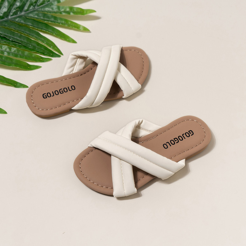 2024 ฤดูร้อนใหม่เด็กด้านนอกรองเท้าแตะสําหรับสาวแฟชั่นและสะดวกสบาย Anti-slippery Light Casual อเนกประสงค์รองเท้าแตะเกาหลี