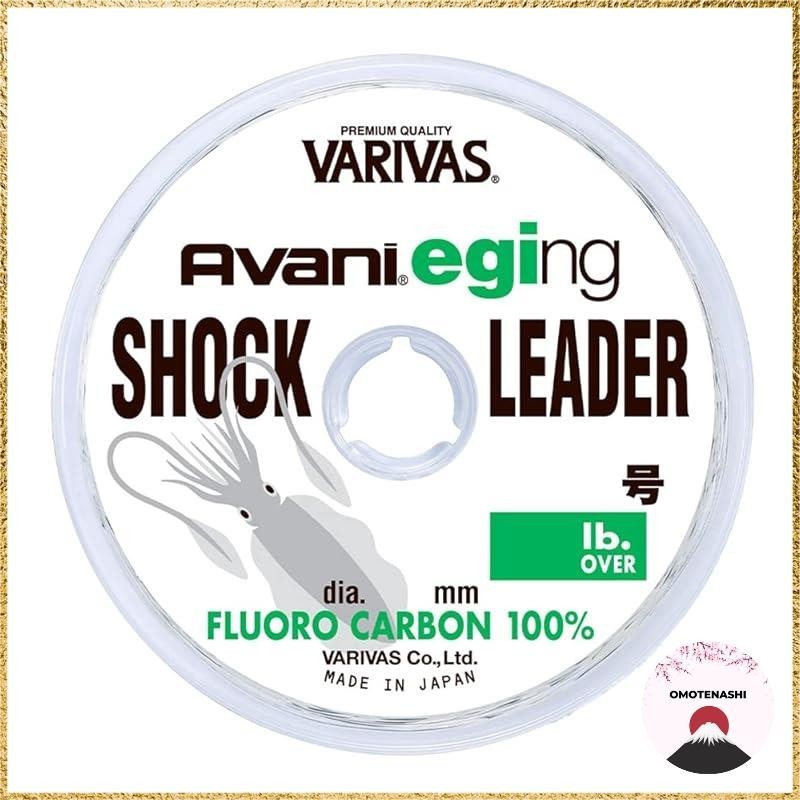 VARIVAS Abani Eging Shock Leader Fluorocarbon 30m 1.5 (6lb.over) / 1.7 (7lb.over) / 2.5 (10lb.over)