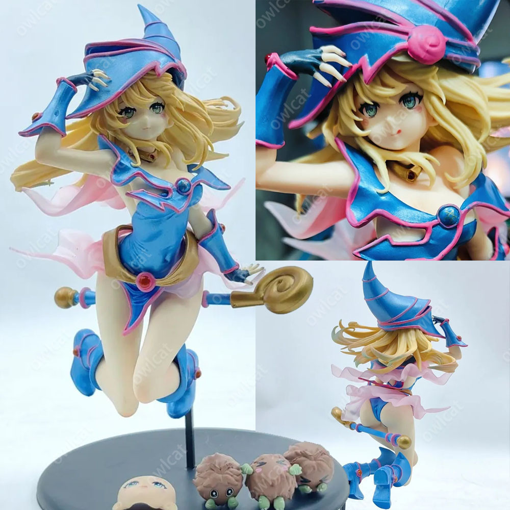 โมเดล Figure Yu-Gi-Oh Black Magician Girl w/ Kuriboh (Duel Monsters Ver.) 26cm Yami Yugi Duelist Dar