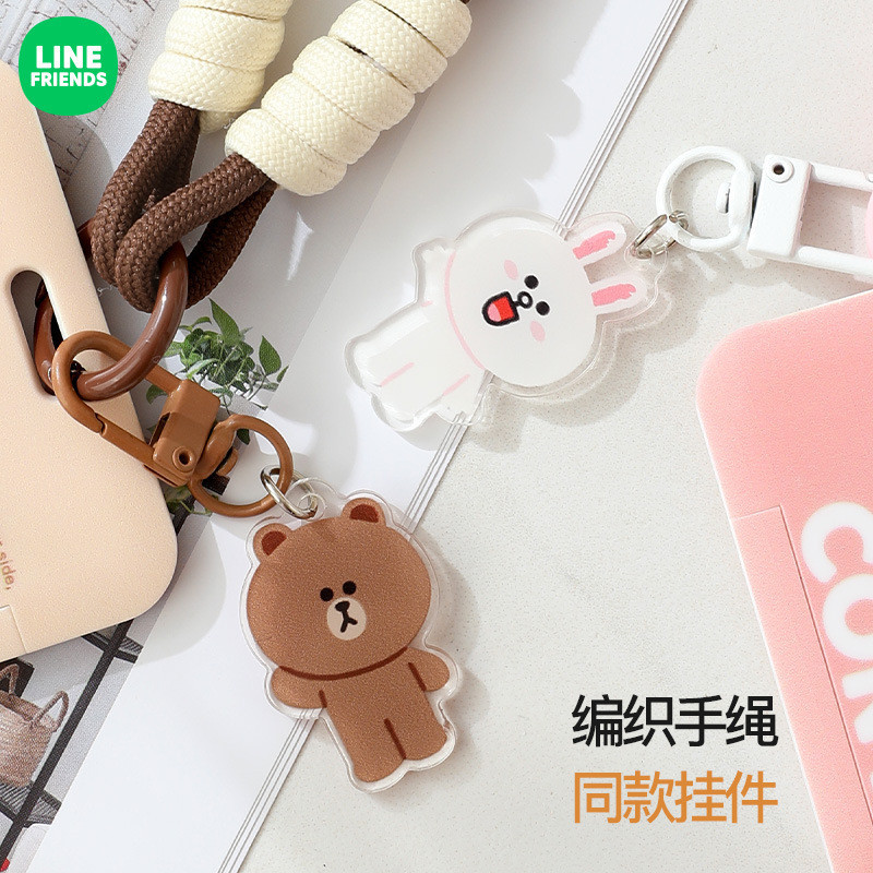 [LINE FRIENDS]ที่ใส่บัตรอะคริลิกควบคุมการเข้าถึงบัตรประจำตัวพร้อมสายคล้อง - รูปที่ 2