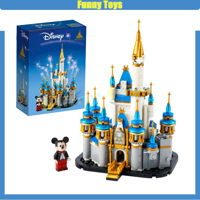 40478 ของเล่นบล็อกตัวต่อปราสาทดิสนีย์ ของเล่นสำหรับเด็กผู้หญิง ของขวัญ