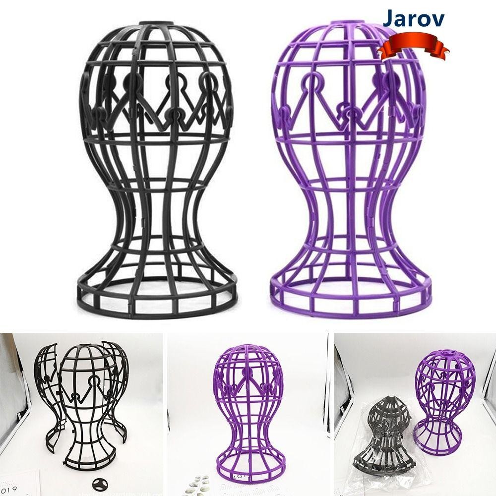 Jarov ขาตั้งหัววิกผม ขาตั้งวิกผม หมวกรูปทรงโคมไฟ อเนกประสงค์