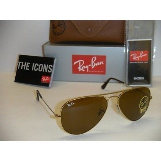 Rayban occules Canoe rb3025 001/33 58 มม. และ rb3026 62 มม. 666 Pilot