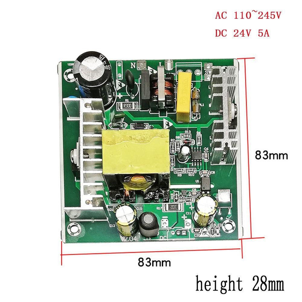 ✻120W power switching power supply board module 24V 5A power supply bare board AC-DC isolated power