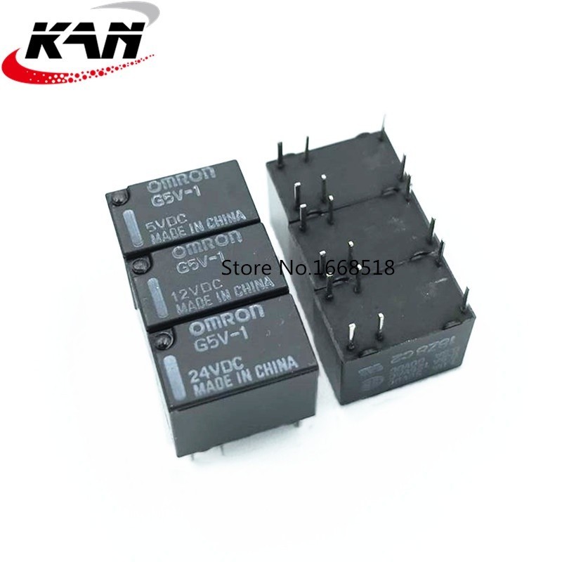 ❊Omron Relay G5V-1-5V/9V/12V/24VDC 6 feet 5V signal relay G5V-1