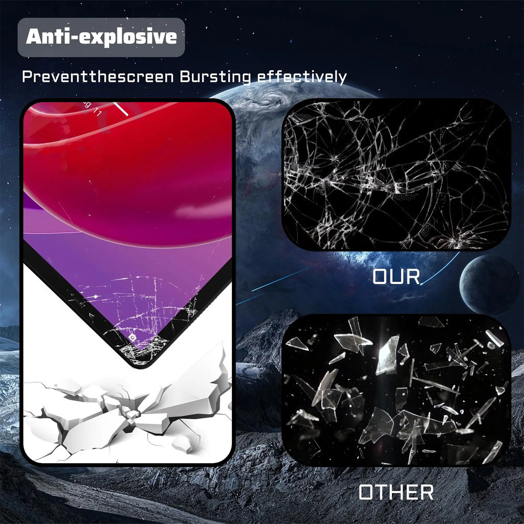 สําหรับ Huawei MatePad SE (11 นิ้ว) 2024 ป้องกันหน้าจอ Anti-Scratch 9H ความแข็งแท็บเล็ตฟิล์มกระจกนิรภัยสําหรับ Huawei MatePad SE - รูปที่ 3