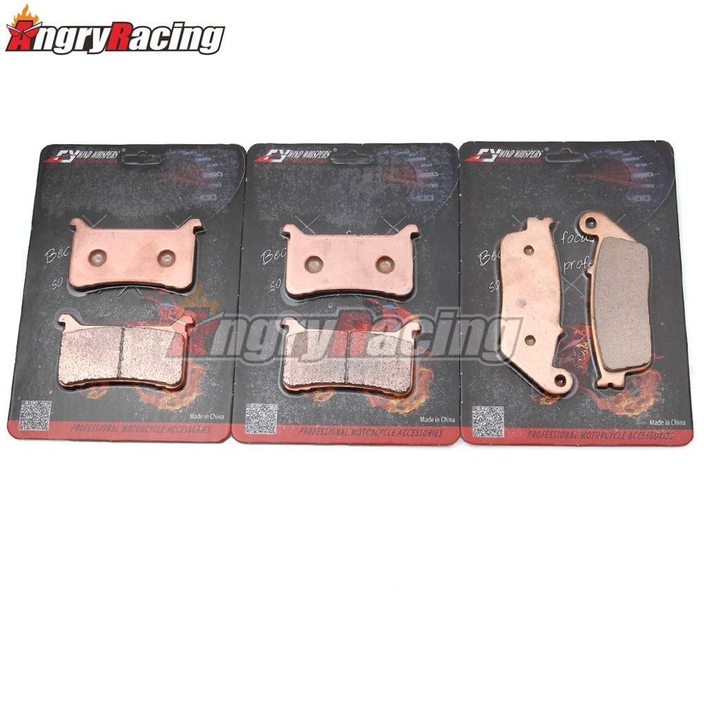 ทองแดง sintering ด้านหน้าด้านหลังเบรคสําหรับ Honda CB1000R CB 1000 R CB1000 R CB 1000R 18 2018