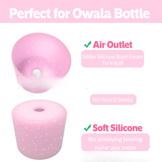 ซิลิโคนบูตสำหรับ owala ขวดน้ำ24ออนซ์32ออนซ์40ออนซ์, 1ชิ้นลื่นแขนป้องกันสำหรับ freesip/บิด/พลิกขวดน้ำ, BPA ฟรี, เครื่องล้างจานปลอดภัย, กันชนด้านล่างปกถ้วย AC
