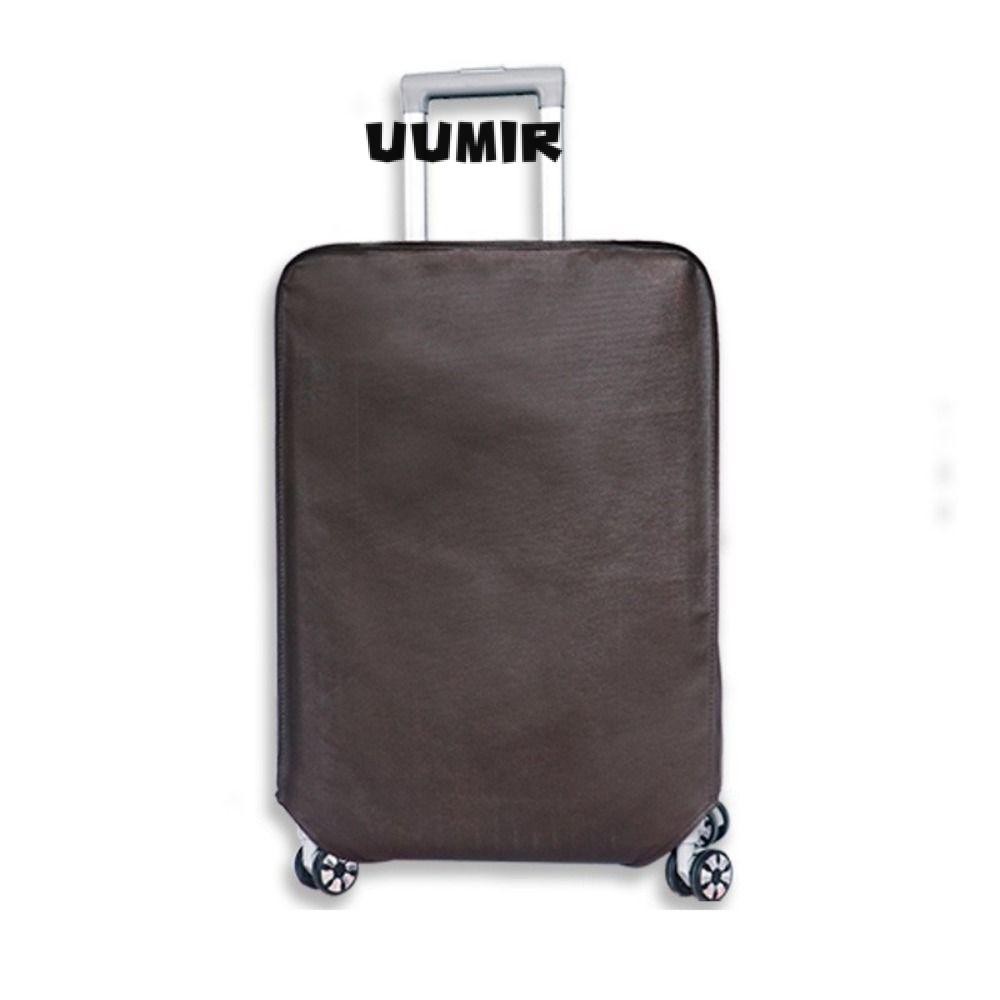 UUMIR ผ้าคลุมกระเป๋าเดินทาง, ผ้าคลุมกระเป๋าเดินทางรถเข็นไม่ทอกันฝุ่น, กระเป๋าป้องกันรอยขีดข่วนสีทึบที่ทนต่อการสึกหรอกระเป๋าเดินทางครอบคลุมกระ