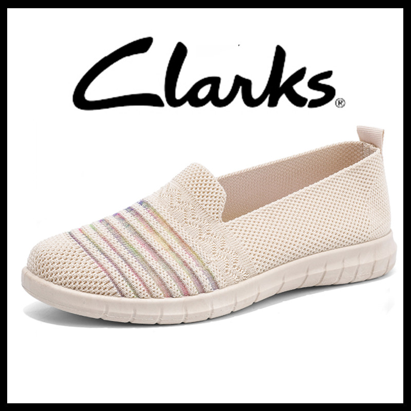 READY STOCK รองเท้าผู้หญิง รองเท้าหนังลําลองผู้หญิง Clarks_ สุภาพสตรีรองเท้า Boat Shoes Flat Shoes ผ