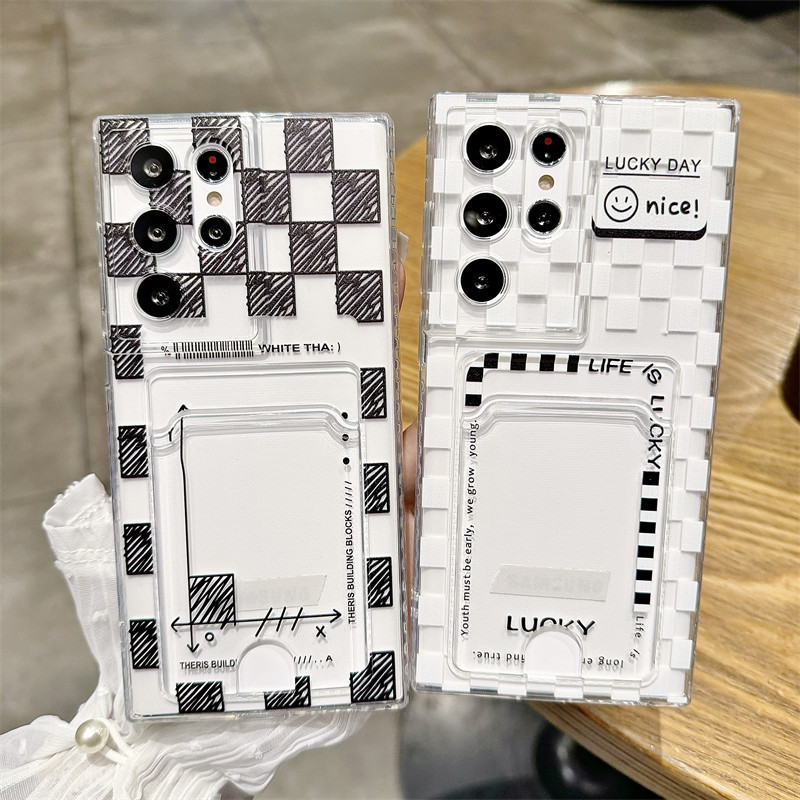 Lattice card Caseเคสโทรศัพท์กันกระแทกInfinix Note 10 11 11i 11S 12 40 PRO 12i 30 VIP 30i Zero 5G 2023 X Neo 20 30 5Gสมาร์ท 4 Plus 5 6 HD 2021 H156 กรณี