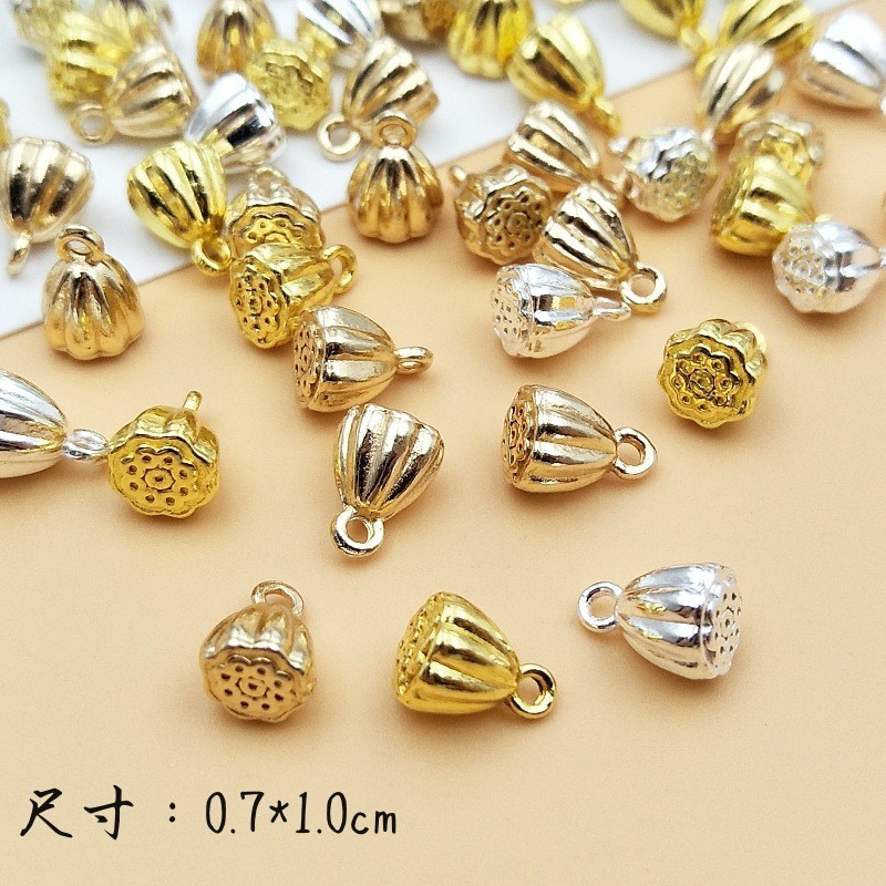 50ชิ้นโลหะผสมดอกไม้หน่อดอกไม้จี้ทําเองเครื่องประดับอุปกรณ์เสริมจี้อุปกรณ์ผมวัสดุที่ทําด้วยมือขายส่ง ราคา ถูกที่สุด ดีลบีเคเค แกลเลอรีภาพที่ 9