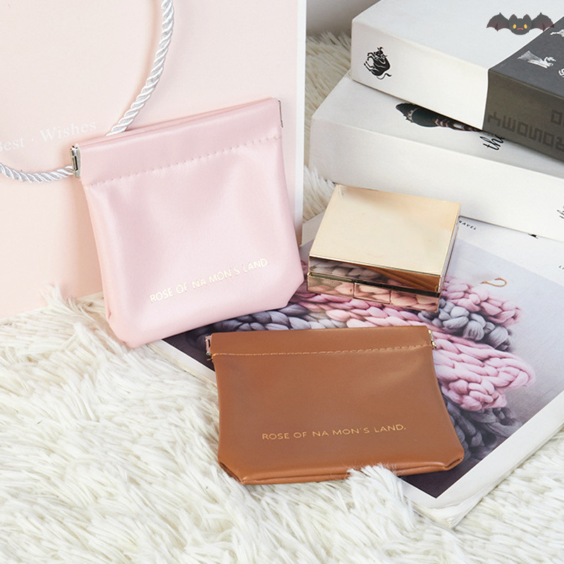 [PE] Lip Data Line ชุดหูฟังกระเป๋าเก็บกระเป๋าแต่งหน้า Charger Key Self-closing Shrrapnel Bag เคสเครื่องสําอางแบบพกพา TH