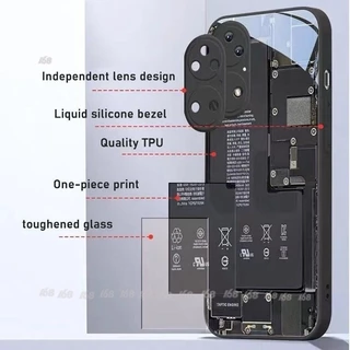 เคส Samsung S25 S26 S24 S23 S22 Ultra เคสแผงวงจร PCBA เคสโทรศัพท์ กันกระแทก พร้อมตัวป้องกันกล้อง สําหรับผู้ชาย เคสโทรศัพท์เทคโนโลยี