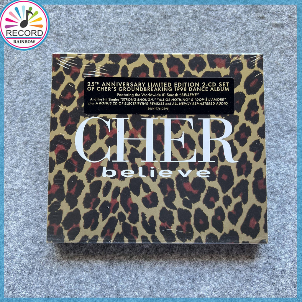 Cher Believe Original 2CD Album [Sealed] Brand New