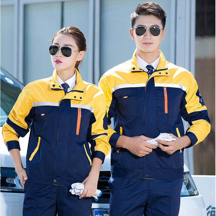 เสื้อแจ็กเก็ตทํางาน แขนยาว สะท้อนแสง เพื่อความปลอดภัย สําหรับผู้ชาย และผู้หญิง