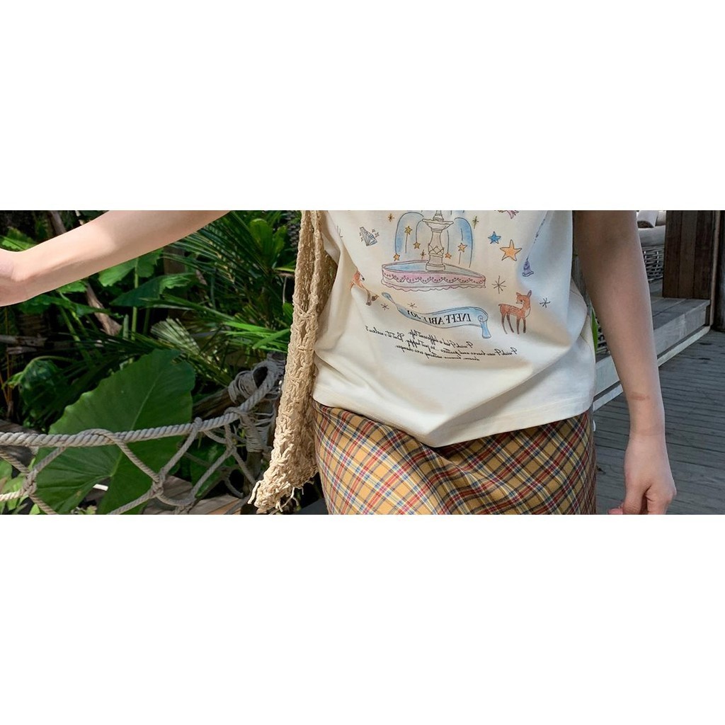 เกาหลี เสื้อแบบดารา เสื้อยืดแขนสั้น CMDXY1035 ผู้ชาย ผู้หญิง ลายทาง ตัวอักษร หลวม ลายสกรีน ฤดูร้อน ฤดูใบไม้ผลิ ราคา ถูกที่สุด ดีลบีเคเค แกลเลอรีภาพที่ 4