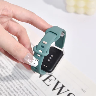 เคสซิลิโคนสําหรับ For Xiaomi smart band 9 Active / 8 Active SmartWatch สายรัดข้อมือกีฬา Bracelect สําหรับ for Redmi smart band 3 2 อุปกรณ์เสริม