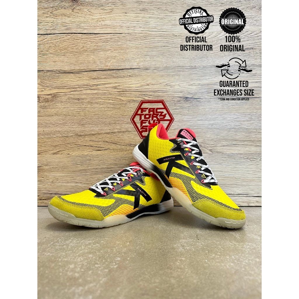 KELME K-STILETTO (KUNING) KASUT FUTSAL