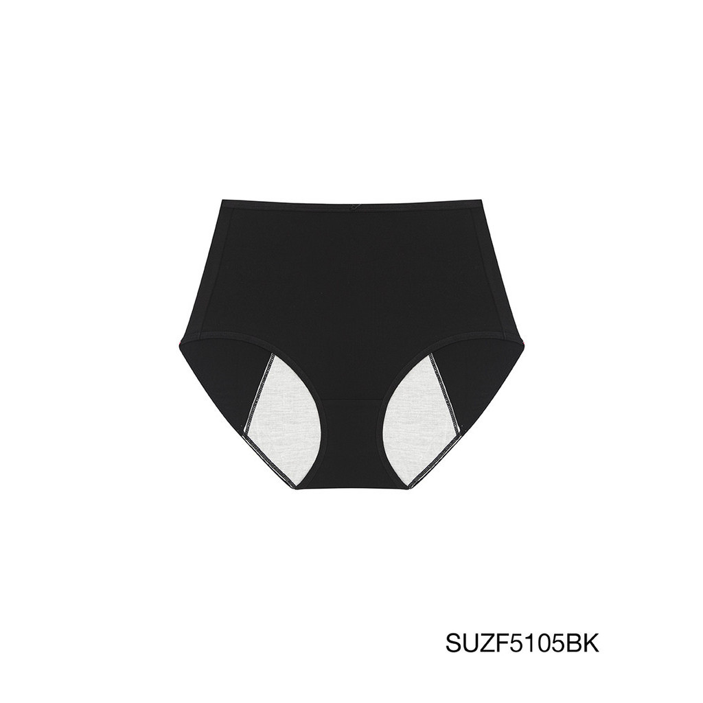 SABINA HER-GIENIC กางเกงในกันซึมเปื้อนแบบกลางคืนทรงเอวสูง รหัส SUZF5105BK สีดำ