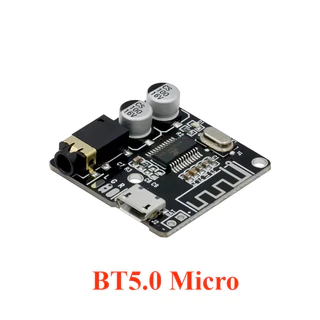 Vhm-314 บอร์ดรับสัญญาณบลูทูธบลูทูธ 5.0 4.1 MP3 Lossless ถอดรหัสไร้สายสเตอริโอโมดูลเพลง DIY Micro / Type-C USB 3.7V-5V