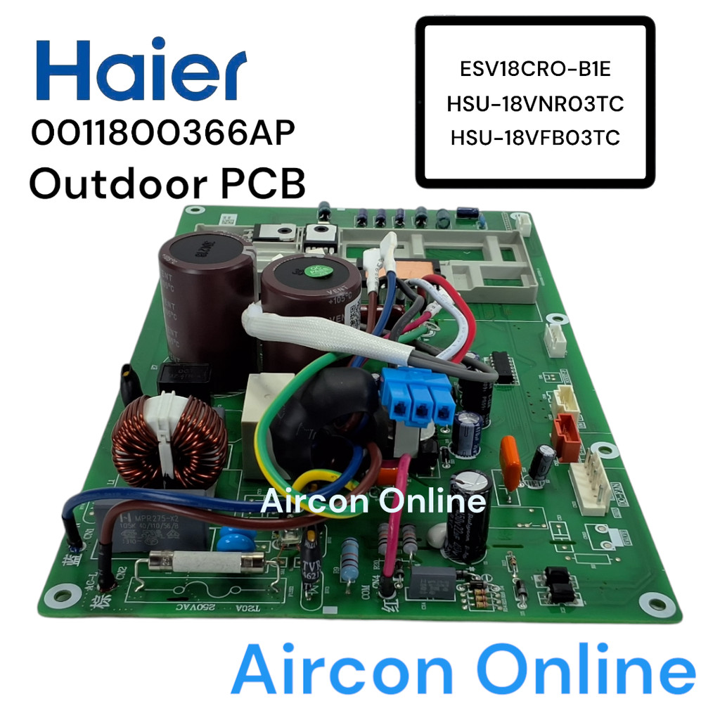 Outdoor PCB แอร์ HAIER รหัส 0011800366AP ( 366AP ) ของใหม่ แท้ มือ 1